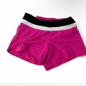 Pink Lulu speed up shorts